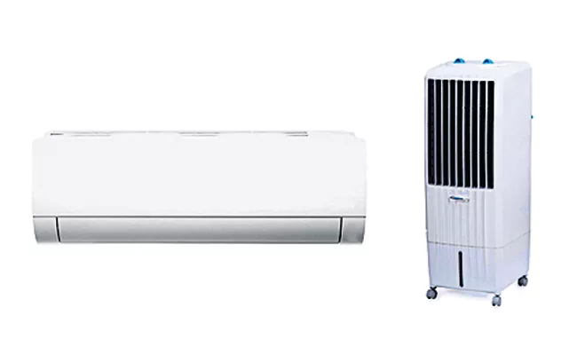 Coolers And AC Sales Rises in Hyderabad - Sakshi