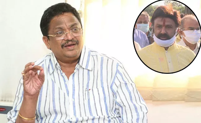 C Kalyan Gives Clarity On Balakrishna Comments In Film Industry - Sakshi