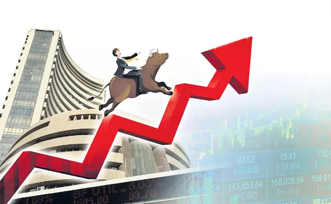 Sensex jumps 1000 points and Nifty ends over 9300 points - Sakshi