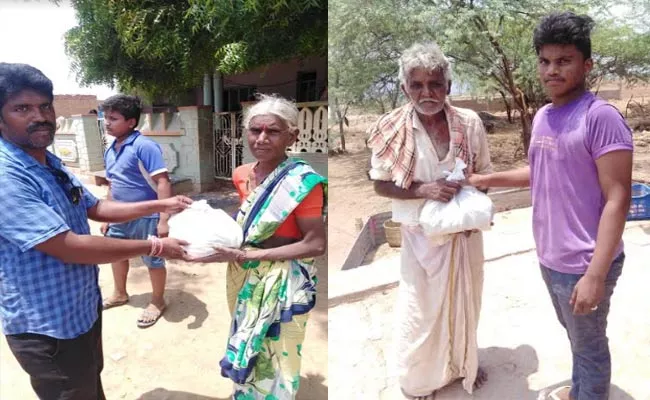 NRIs Help To Indian Farmers And Poor People In Prakasam - Sakshi