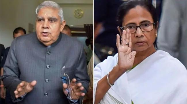 West Bengal CM Mamata Banerjee hit out at Governor Jagdeep Dhankhar - Sakshi