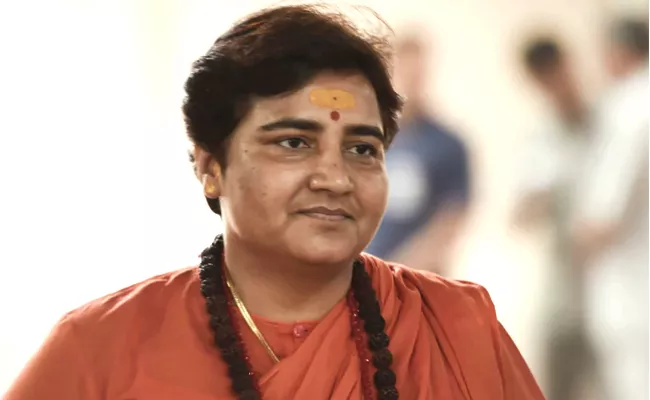 Pragya Thakur In AIIMS After Missing Posters Put up Across Bhopal - Sakshi