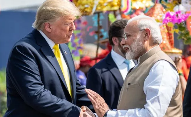 Namaste Trump event responsible for coronavirus India - Sakshi