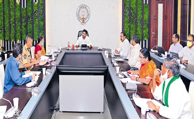 CM YS Jagan Review Meeting With Officials On Covid-19 Prevention - Sakshi