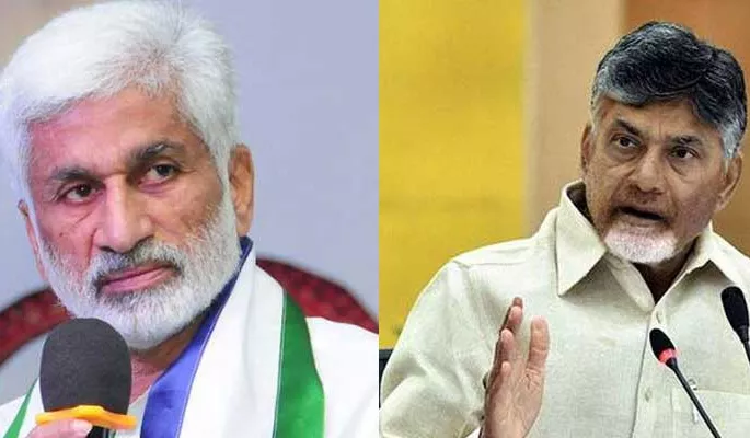 Mp Vijayasai reddy fires on Chandrababu - Sakshi