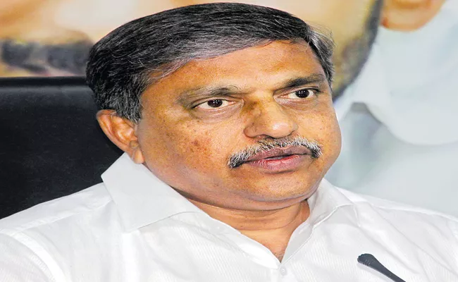 Sajjala Ramakrishna Reddy Fires On Chandrababu - Sakshi