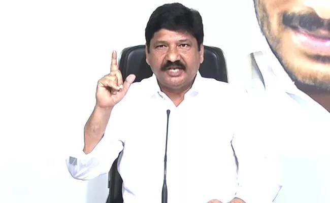 YSRCP MLA Jogi Ramesh Fires On Chandrababu Naidu - Sakshi