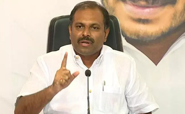 AP State Chief VIP Gadikota Srikanth Reddy Fires On TDP - Sakshi