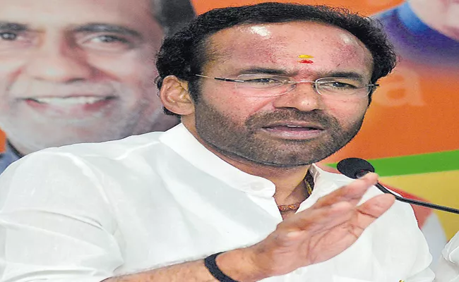 Indians move on ships and planes from 7th May says Kishan Reddy - Sakshi