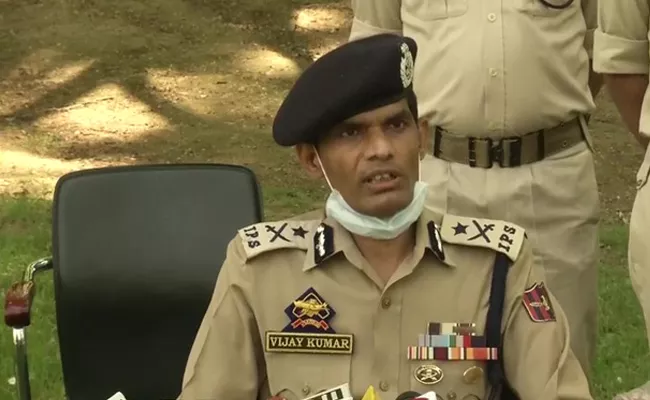 Eliminated 64 terrorists since January says IG Vijay Kumar - Sakshi