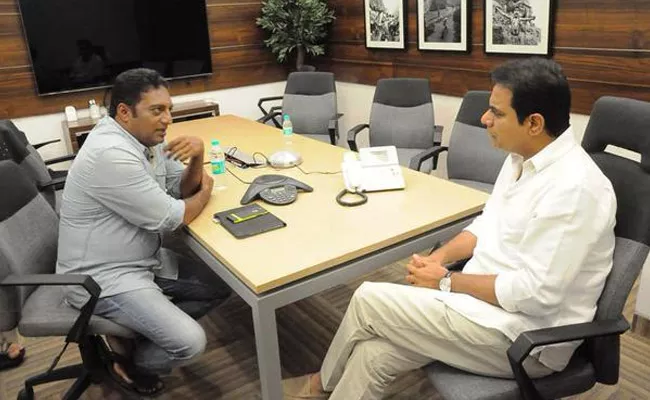 Prakash Raj Say Thanks To KTR And Telangana DGP - Sakshi