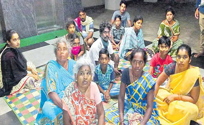 Five Village People Moved To Rehabilitation Centers In Simhachalam - Sakshi