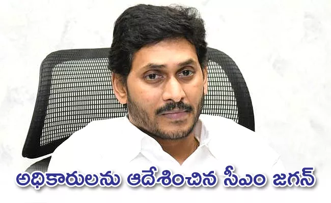 Jagan Review Meeting On Panchayati Raj Department Officials - Sakshi