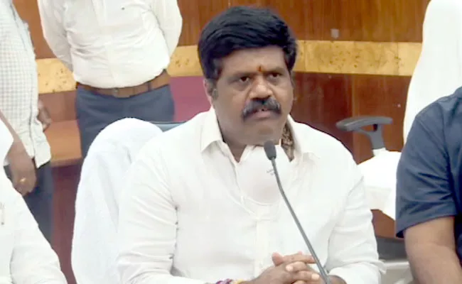 Minister Avanthi Srinivas Fires On Chandrababu - Sakshi