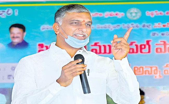 70000 crore annually for welfare of the farmer says Harishrao - Sakshi