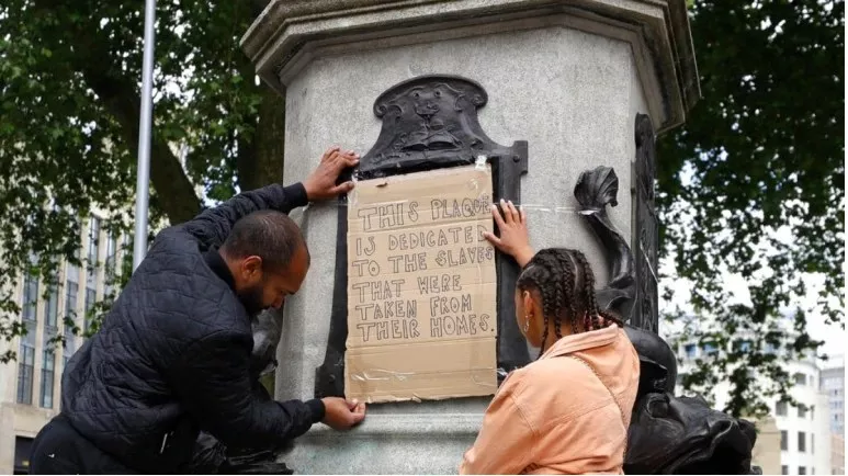 London Removes Slave Trader Statu - Sakshi