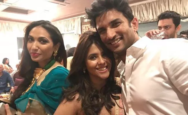 Sushant Rajput Demise Ekta Kapoor Tribute On Instagram Says Not Fair - Sakshi