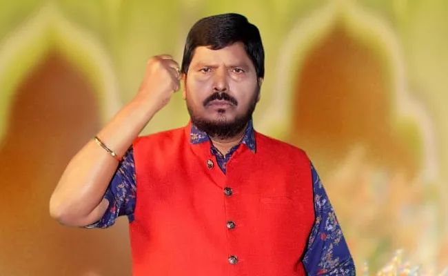 Union minister Ramdas Athawale fires on China - Sakshi