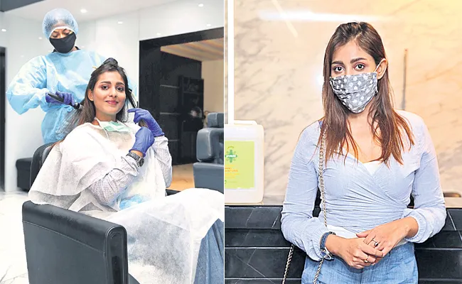 Naturals Salon Shop Caring Customers From Coronavirus - Sakshi