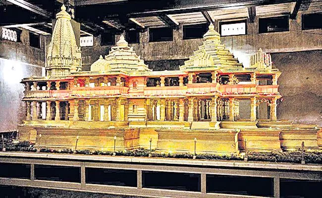 Ayodhya Ram Temple Construction Put On Hold Amid Border Tensions - Sakshi