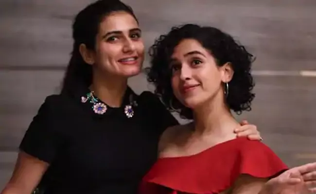 Fatima Sana Shaikh Reacted On Rumours That She  Dating With Sanya Malhotra - Sakshi