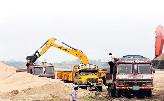 Peddireddy Ramachandra Reddy Comments in his review of Sand Policy - Sakshi