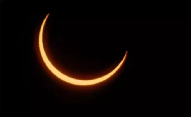 Solar Eclipse 2020: Ring Of Fire Visible From Parts Of India - Sakshi