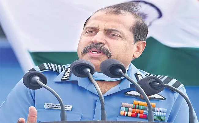 Air Chief Marshal RKS Bhadauria Speech In Air Force Academy In Hyderabad - Sakshi