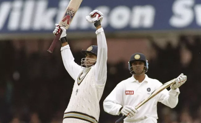 Sourav Ganguly Clinch Test Century On His Debut Match This Day - Sakshi