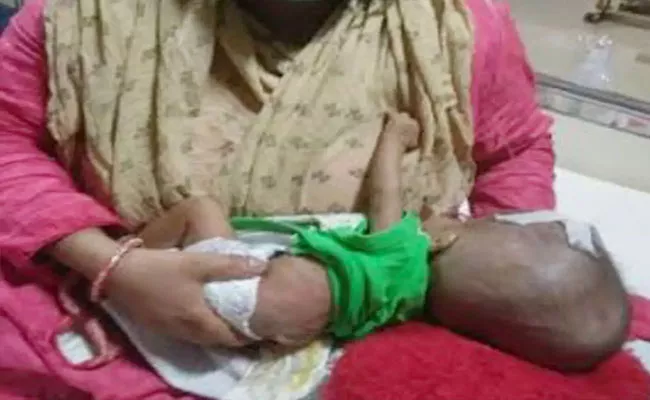 3 Month Old Baby Struggling For Life Due To Neurosurgeon Quarantine In Agra - Sakshi