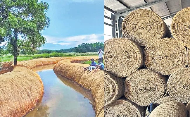 coconut fiber landscape - Sakshi