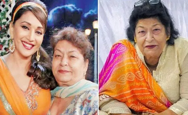 Saroj Khan Has Been Admitted Hospital With Breathing Issues - Sakshi