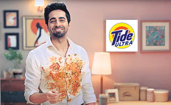 Ayushmann Khurrana Brand Ambassador For Tide India - Sakshi