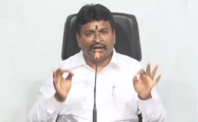 Minister Vellampalli Srinivas Slams Nara Lokesh And Chandrababu - Sakshi