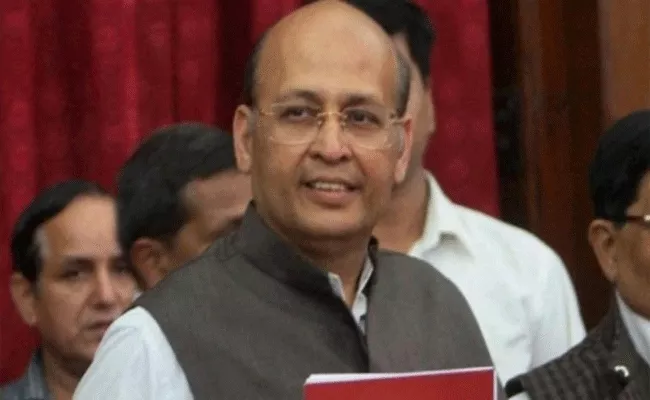 Congress leader Abhishek Manu Singhvi tests Corona Positive - Sakshi