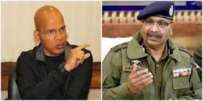 Top Cop Basant Files Complaint Against DGP - Sakshi