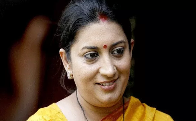 Smriti Irani shares funny meme on Her Social Media Account - Sakshi