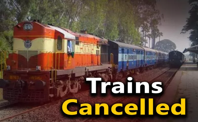 Indian Railways cancels all regular train services till August 12 - Sakshi