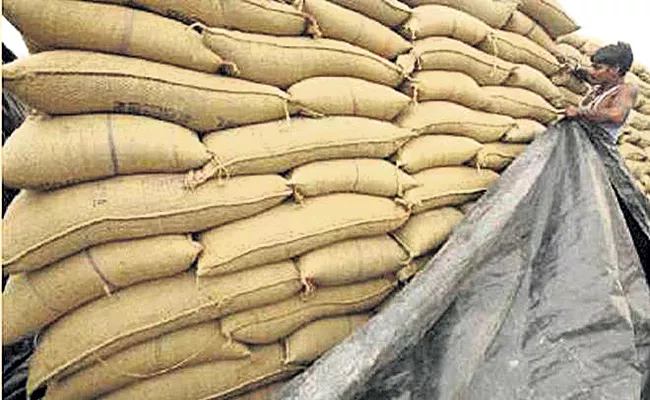 Grain purchased by AP Govt from farmers in last rabi is 3153524 metric tons - Sakshi