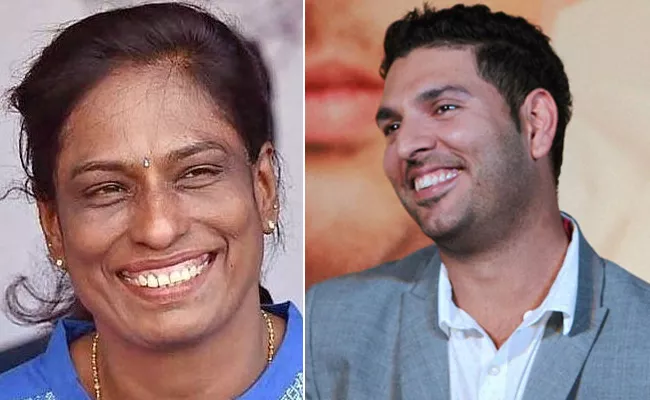 Golden Girl PT Usha Turns 56 Yuvraj Singh Kiren Rijiju Greetings - Sakshi