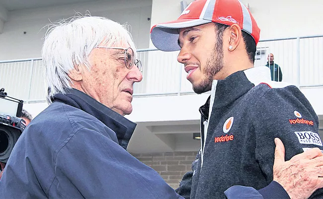 Lewis Hamilton Slams Over Bernie Ecclestone Comments - Sakshi