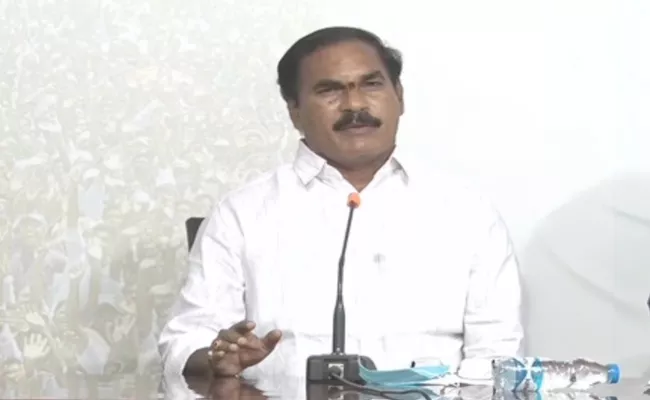 Thota Trimurthulu Slams On Chandrababu In East Godavari - Sakshi