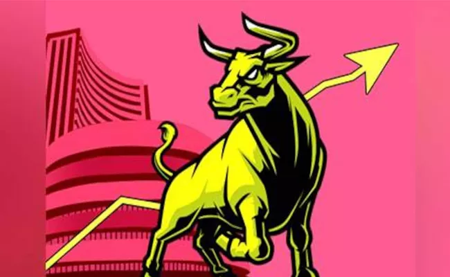 Stockmarkets sureges higher,NIfty above10000 - Sakshi