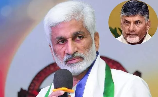 Vijay Sai reddy Fires on Chandrababu - Sakshi