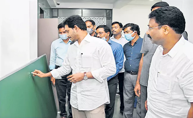 CM YS Jagan Review Meeting On Nadu-Nedu In Govt Schools - Sakshi