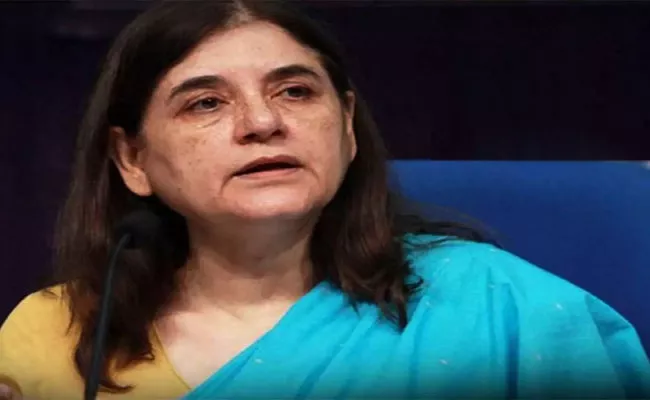 Case Filed Against Maneka Gandhi Over Elephant Incident - Sakshi