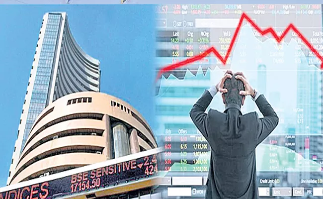 Sensex snaps 6-day winning run to end 129 points lower - Sakshi