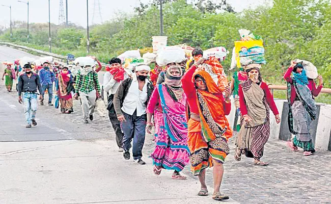 26 lakhs of trapped migrant workers across the country - Sakshi