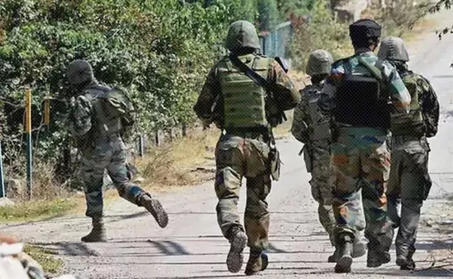 5 Terrorists Eliminated At Shopian District In Jammu Kashmir - Sakshi