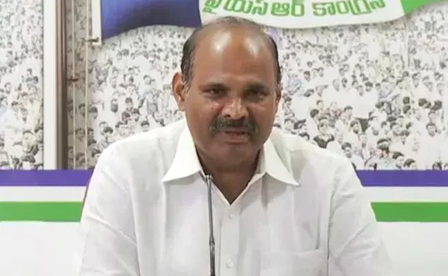 YSRCP MLA Kolusu Parthasarathy Slams Nara Lokesh - Sakshi